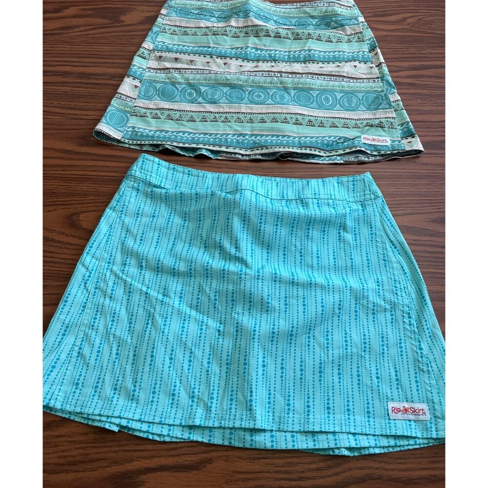 Rip Skirt Velcro fastened skirt cover ups set of two size Medium
